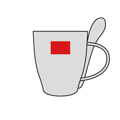 スフィア・リユースコーヒースプーン付きマグカップ