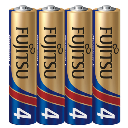 FUJITSU単４形 アルカリ乾電池 ４Ｐ