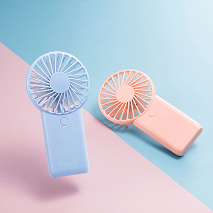 エゼ/乾電池式ハンディファン