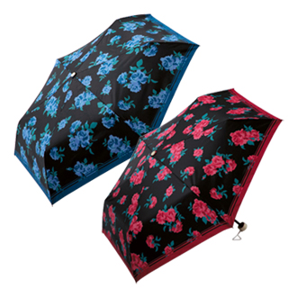 ローズブライト／晴雨兼用折りたたみ傘