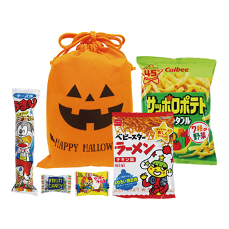 ハロウィンお菓子巾着 OK-40