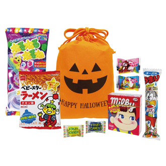 ハロウィンお菓子巾着 OK-70