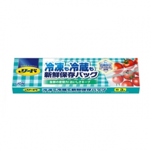 リード 冷凍も冷蔵も新鮮保存バッグ S3枚 箱入