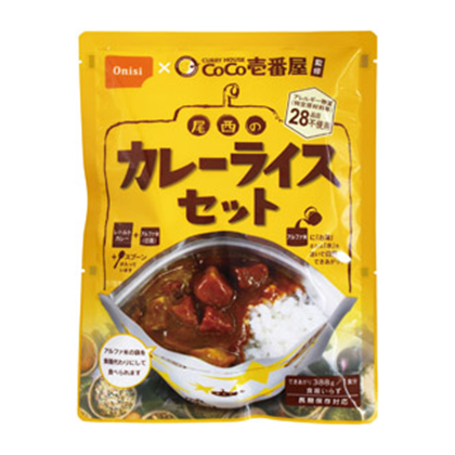 長期保存非常食ＣｏＣｏ壱番屋監修カレーライスセット