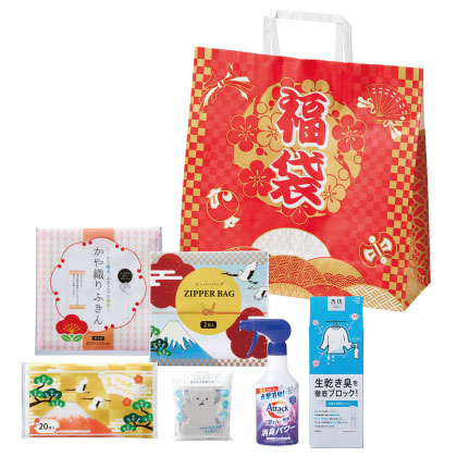 福袋　ずっしり日用品6点セット