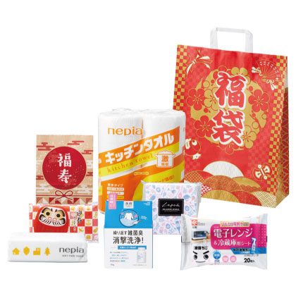 福袋　末広がり日用品7点セット