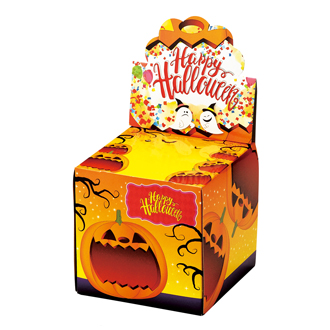 ハッピーハロウィン キューブボックスティッシュ