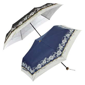 ブランローズ・晴雨兼用折りたたみ傘