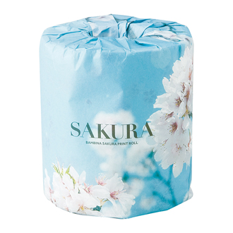 桜景色プリントロール