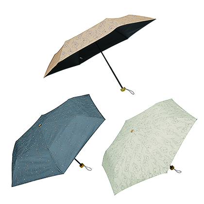 ラインフルール晴雨兼用折りたたみ傘
