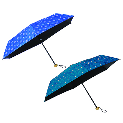 京都くろちく・晴雨兼用こんぱくと折傘