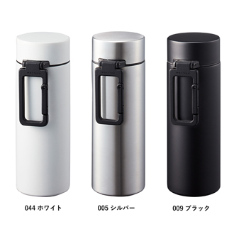 MOTTERUカラビナハンドルサーモステンレスボトル　250ml