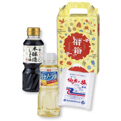 紅富士福箱　調味料３点セット
