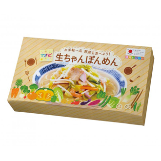 ママハピ　お手軽一品　野菜を食べよう！生ちゃんぽんめん