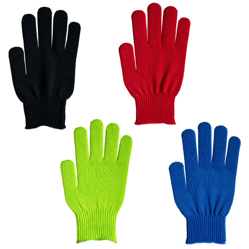 ビビッドカラー手袋（手の平に滑り止め1色）